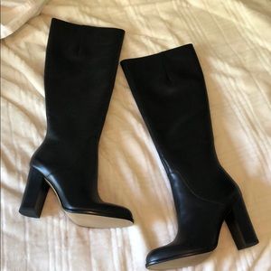 Knee High Leather Boots